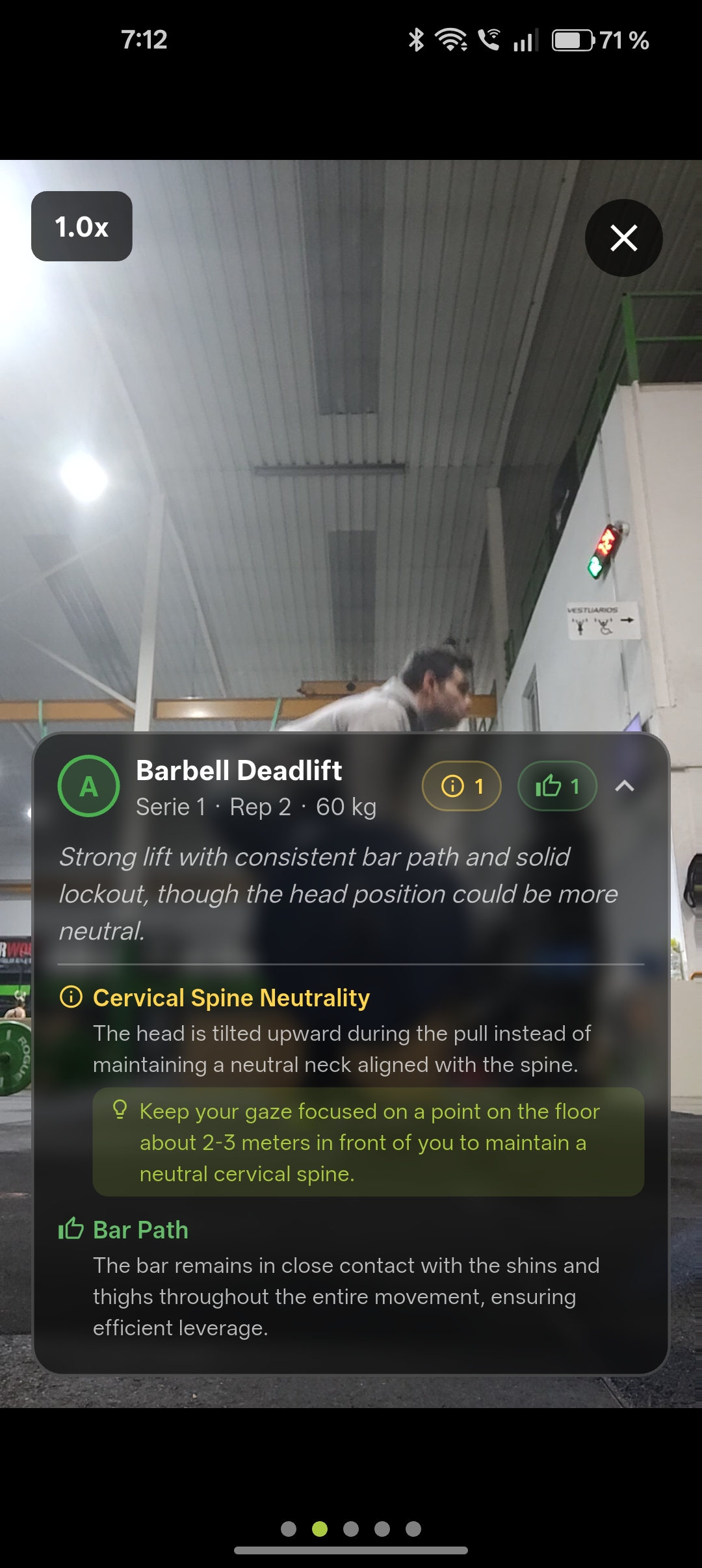 Video analysis overlay
